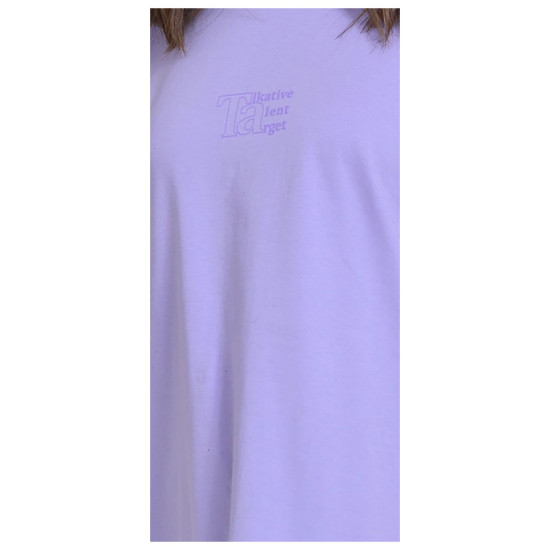 Target Γυναικεία κοντομάνικη μπλούζα Long Loose T Shirt "Talent Loose"